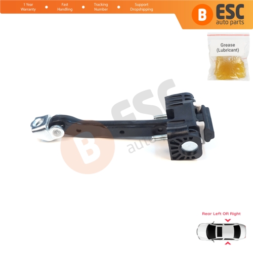 Rear Door Hinge Stop Check Strap Limiter for Volvo S80 XC70 S60 MK2 V70 MK3 XC60 V60 MK1 31298467