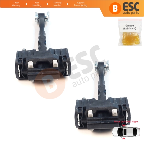2 Pieces Front Door Hinge Stop Check Strap Limiter for Volvo S40 MK2 544 V50 545 C30 533 31217750