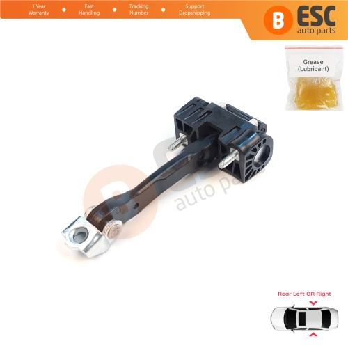 Rear Door Hinge Stop Check Strap Limiter for Volvo S40 MK2 544 V50 545 C30 533 31217751