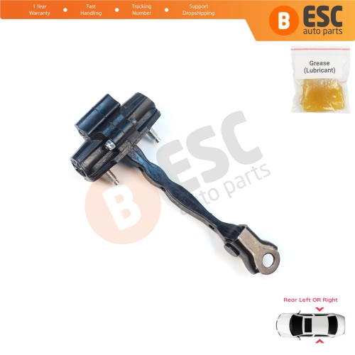 Rear Door Hinge Stop Check Strap Limiter for Tesla Model 3 5YJ3 2017-2023 108950900B