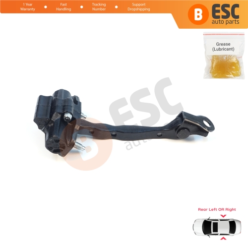 Rear Door Hinge Stop Check Strap Limiter for Tesla Model 3 5YJ3 2017-2023 108950900B