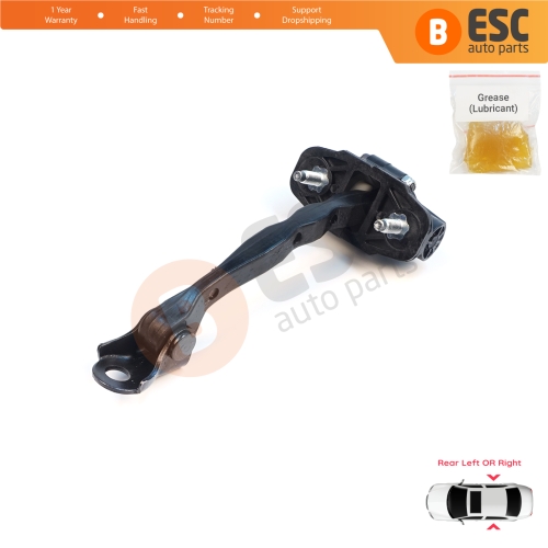 Rear Door Hinge Stop Check Strap Limiter for Tesla Model 3 5YJ3 2017-2023 108950900B