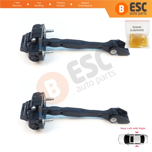 2 Pieces Rear Door Hinge Stop Check Assy Limiter Strap for Mercedes A Class W177 B Class W247 A1777306400