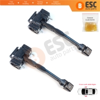 2 Pieces Front Door Hinge Stop Check Assy Limiter Strap for Mercedes C Class W206 S206 2021-On A2067209901