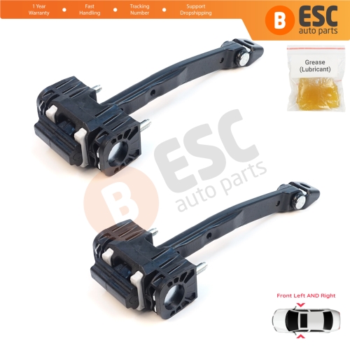 2 Pieces Front Door Hinge Stop Check Assy Limiter Strap for Mercedes C Class W206 S206 2021-On A2067209901