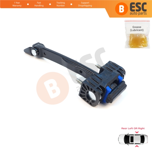 Rear Door Hinge Stop Check Assy Limiter Strap for Mercedes C Class W206 S206 2021-On A2067305802