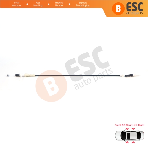 Exterior Door Handle Bowden Cable for BMW 5 Series F10 F11 6 F13 F12 F06 7 F01 F02 F03 F04 51217297439