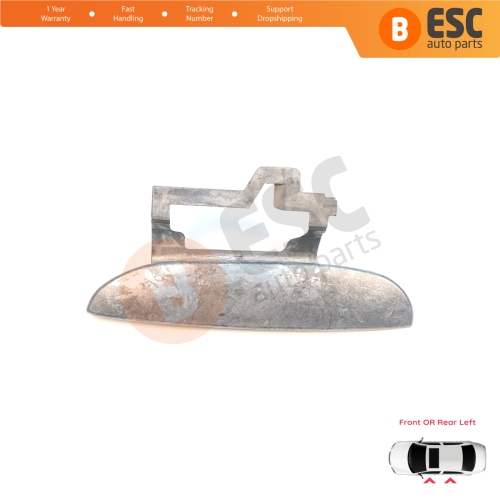 Front or Rear Left Door Exterior Metal Handle For BMW 5 Series E39 1996-2003 4/5 Door Sedan Touring 51218245461 51218200663