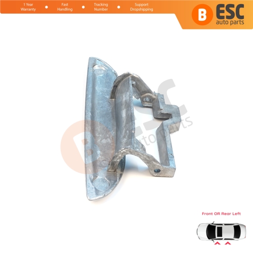 Front or Rear Left Door Exterior Metal Handle For BMW 5 Series E39 1996-2003 4/5 Door Sedan Touring 51218245461 51218200663