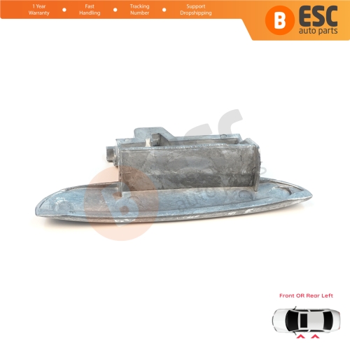 Front or Rear Left Door Exterior Metal Handle For BMW 5 Series E39 1996-2003 4/5 Door Sedan Touring 51218245461 51218200663