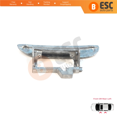 Front or Rear Left Door Exterior Metal Handle For BMW 5 Series E39 1996-2003 4/5 Door Sedan Touring 51218245461 51218200663