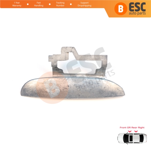 Front or Rear Right Door Exterior Metal Handle For BMW 5 Series E39 1996-2003 4/5 Door Sedan Touring 51218245462 51218200664