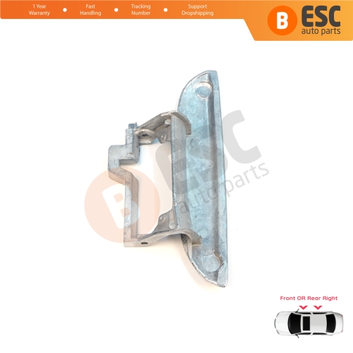 Front or Rear Right Door Exterior Metal Handle For BMW 5 Series E39 1996-2003 4/5 Door Sedan Touring 51218245462 51218200664
