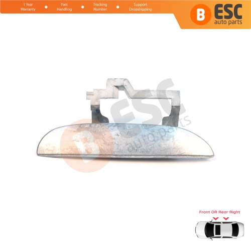 Front or Rear Right Door Exterior Metal Handle For BMW 5 Series E39 1996-2003 4/5 Door Sedan Touring 51218245462 51218200664