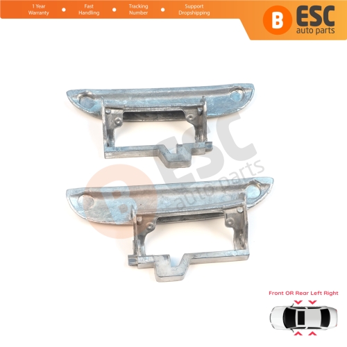 Front or Rear Left Right Door Exterior Metal Handle For BMW 5 Series E39 1996-2003 4/5 Door Sedan Touring 51218245461 51218245462