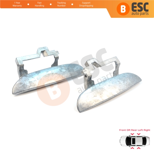 Front or Rear Left Right Door Exterior Metal Handle For BMW 5 Series E39 1996-2003 4/5 Door Sedan Touring 51218245461 51218245462