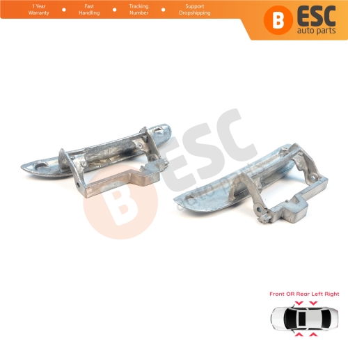 Front or Rear Left Right Door Exterior Metal Handle For BMW 5 Series E39 1996-2003 4/5 Door Sedan Touring 51218245461 51218245462