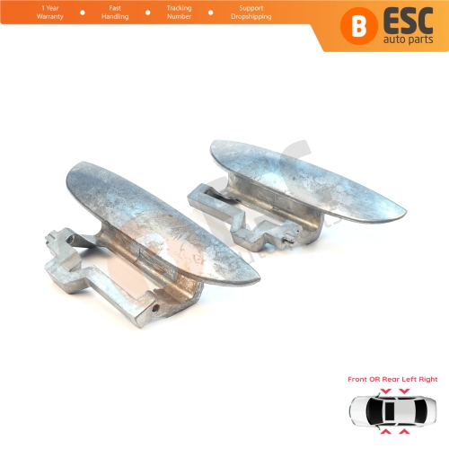 Front or Rear Left Right Door Exterior Metal Handle For BMW 5 Series E39 1996-2003 4/5 Door Sedan Touring 51218245461 51218245462