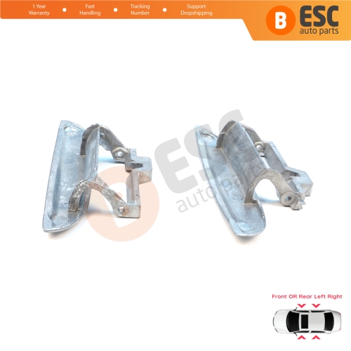 Front or Rear Left Right Door Exterior Metal Handle For BMW 5 Series E39 1996-2003 4/5 Door Sedan Touring 51218245461 51218245462