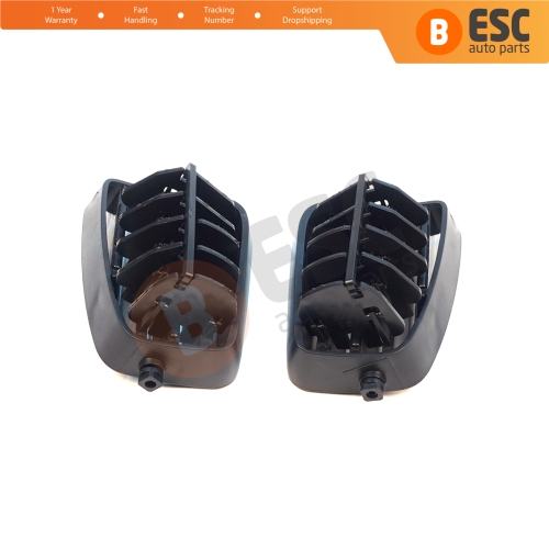 Dashboard Side Air Vent Grill Cover Trim Inner Diffuser Left Right for Renault Megane MK3 2008-2016 Fluence L3 2009–2020 687618845R 687604198R