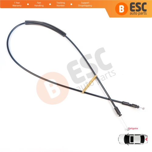 Tailgate Door Lock Handle Latch Bowden Long Cable for Renault Kangoo MK1 KC Express FC Nissan Kubistar X76 7700303592