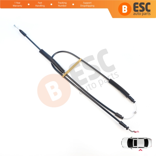 Left Side Sliding Door Outer Lock Release Cable for Fiat Doblo MK2 263 Opel Combo 51892698