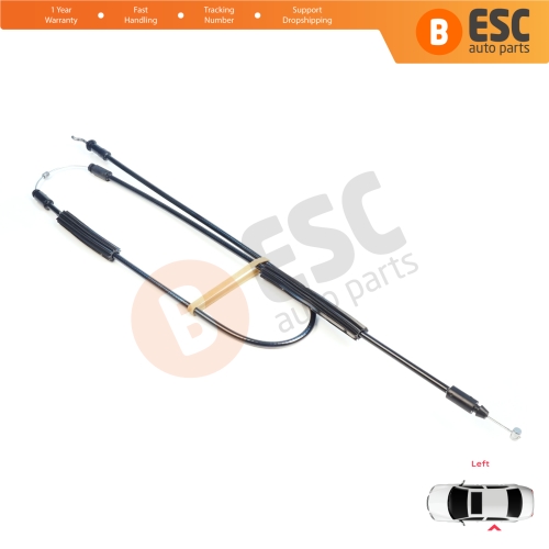 Left Side Sliding Door Outer Lock Release Cable for Fiat Doblo MK2 263 Opel Combo 51892698