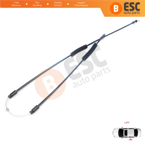 Left Side Sliding Door Outer Lock Release Cable for Fiat Doblo MK2 263 Opel Combo 51892698