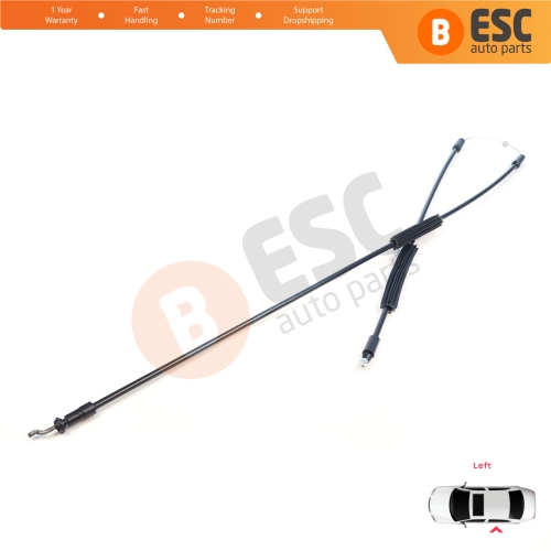 Left Side Sliding Door Outer Lock Release Cable for Fiat Doblo MK2 263 Opel Combo 51892698