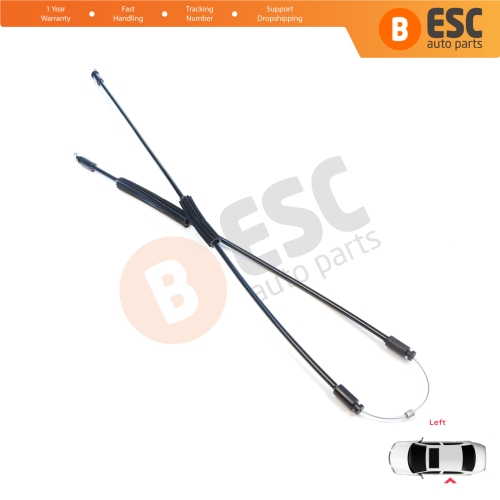 Left Side Sliding Door Outer Lock Release Cable for Fiat Doblo MK2 263 Opel Combo 51892698
