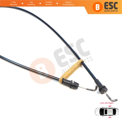 Side Sliding Door Lock Release Cable for VW Caddy MK3 2K 2C 2004-2015 2K5843653C