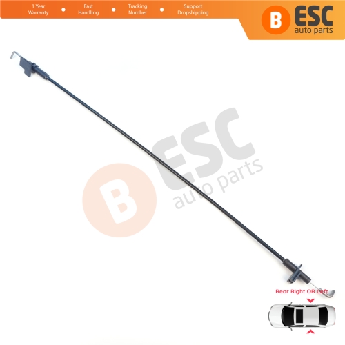 Side Sliding Door Inner Handle Lock Release Cable for Fiat Fiorino MK3 225 Qubo Citroen Nemo Peugeot Bipper 1365839080