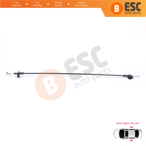 Side Sliding Door Inner Handle Lock Release Cable for Fiat Fiorino MK3 225 Qubo Citroen Nemo Peugeot Bipper 1365839080