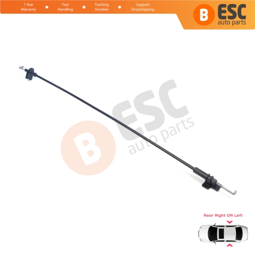 Side Sliding Door Inner Handle Lock Release Cable for Fiat Fiorino MK3 225 Qubo Citroen Nemo Peugeot Bipper 1365839080