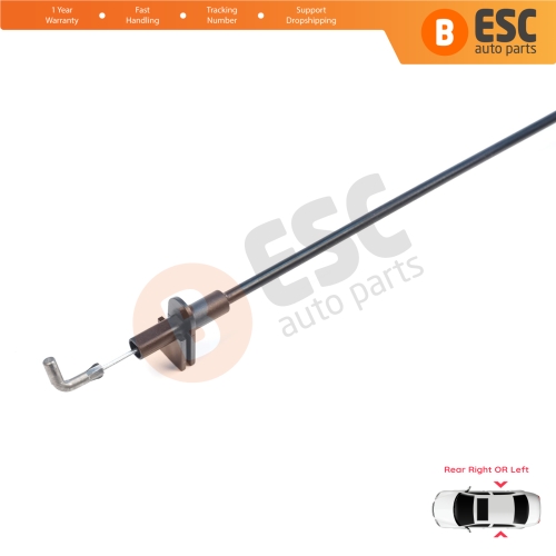 Side Sliding Door Inner Handle Lock Release Cable for Fiat Fiorino MK3 225 Qubo Citroen Nemo Peugeot Bipper 1365839080