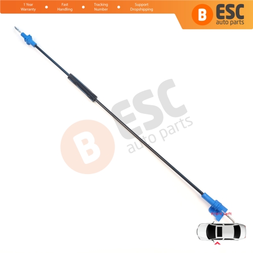 Front Left Door Inner Handle Lock Release Cable for Fiat Fiorino MK3 225 Qubo 2007-2016 Citroen Nemo Peugeot Bipper 2008–2017 1365222080