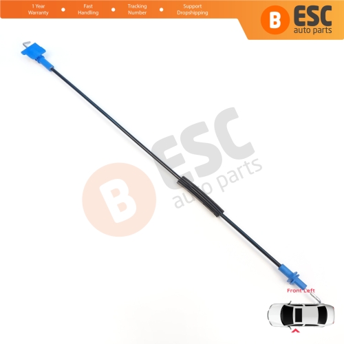 Front Left Door Inner Handle Lock Release Cable for Fiat Fiorino MK3 225 Qubo 2007-2016 Citroen Nemo Peugeot Bipper 2008–2017 1365222080