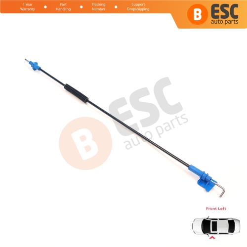 Front Left Door Inner Handle Lock Release Cable for Fiat Fiorino MK3 225 Qubo 2007-2016 Citroen Nemo Peugeot Bipper 2008–2017 1365222080