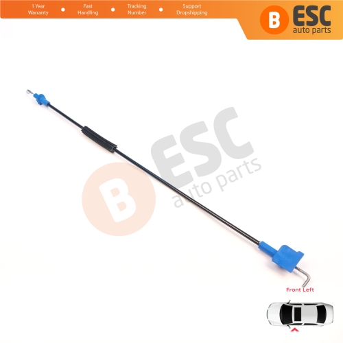 Front Left Door Inner Handle Lock Release Cable for Fiat Fiorino MK3 225 Qubo 2007-2016 Citroen Nemo Peugeot Bipper 2008–2017 1365222080