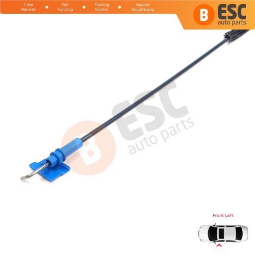 Front Left Door Inner Handle Lock Release Cable for Fiat Fiorino MK3 225 Qubo 2007-2016 Citroen Nemo Peugeot Bipper 2008–2017 1365222080