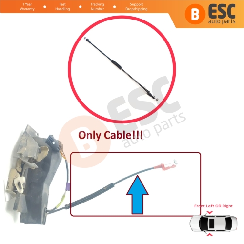 Front Door Inner Handle Lock Release Cable for Ford Escort Europe V VI VII 1990-2002 Orion III 1990-1993 6622973