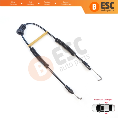 Rear Door Handle Lock Release Cable for Seat Leon MK1 Toledo MK2 1M 3B4839015 3B4839016 