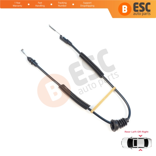 Rear Door Handle Lock Release Cable for Seat Leon MK1 Toledo MK2 1M 3B4839015 3B4839016 