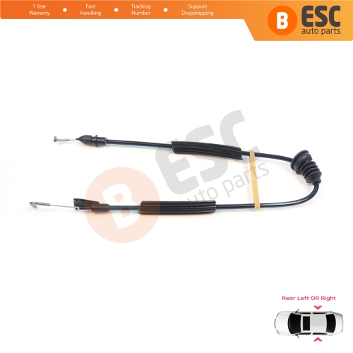 Rear Door Handle Lock Release Cable for Seat Leon MK1 Toledo MK2 1M 3B4839015 3B4839016 