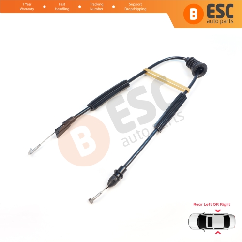 Rear Door Handle Lock Release Cable for Seat Leon MK1 Toledo MK2 1M 3B4839015 3B4839016 