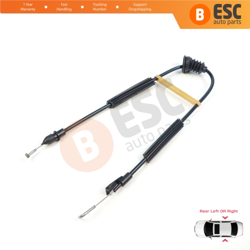 Rear Door Handle Lock Release Cable for Seat Leon MK1 Toledo MK2 1M 3B4839015 3B4839016 