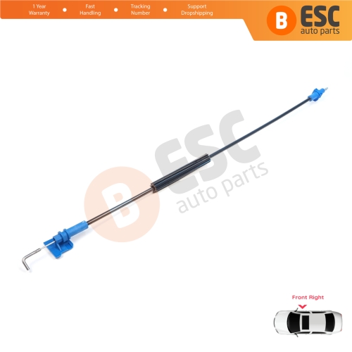 Front Right Door Inner Handle Lock Release Cable for Fiat Fiorino MK3 225 Qubo 2007-2016 Citroen Nemo Peugeot Bipper 2008–2017 1354711080