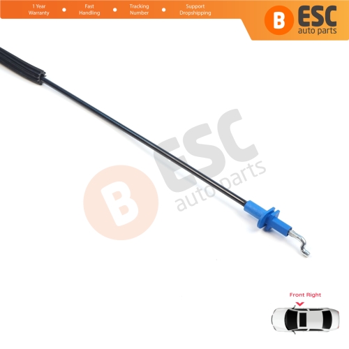 Front Right Door Inner Handle Lock Release Cable for Fiat Fiorino MK3 225 Qubo 2007-2016 Citroen Nemo Peugeot Bipper 2008–2017 1354711080