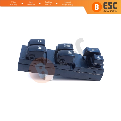 Window Regulator Master Switch 14 Pin Driver Door For Hyundai Tucson MK1 JM Kia Sportage JE KM Rio JB Sedona Carnival MK2 935702E200