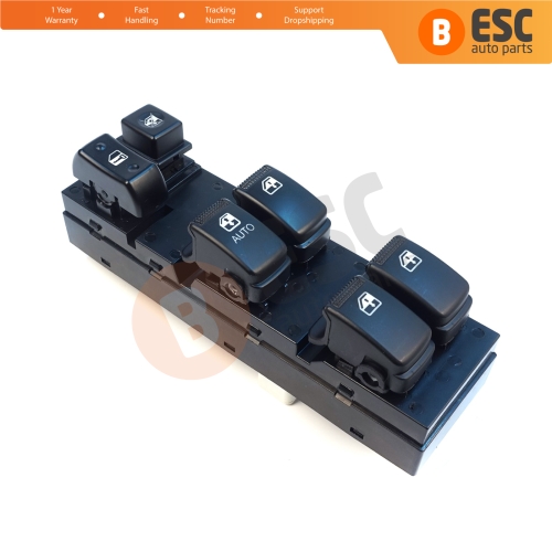 Window Regulator Master Switch 14 Pin Driver Door For Hyundai Tucson MK1 JM Kia Sportage JE KM Rio JB Sedona Carnival MK2 935702E200